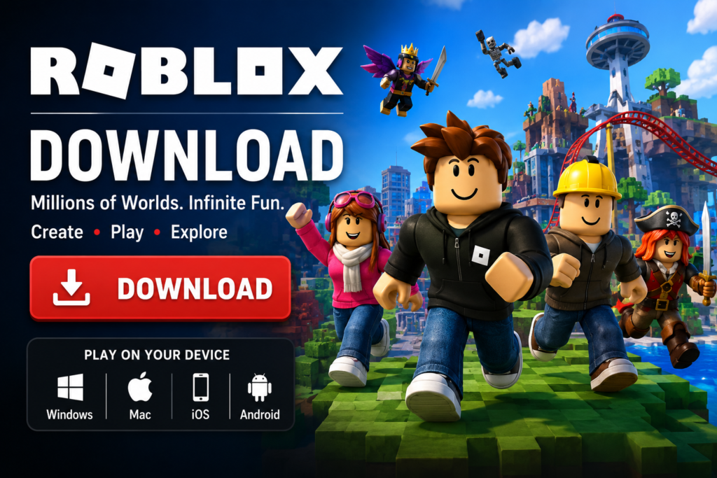 roblox download login